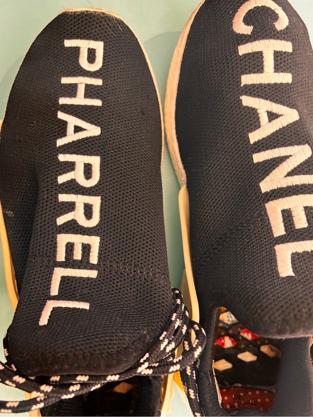 Pharrell Williams Adidas Chanel sneakers